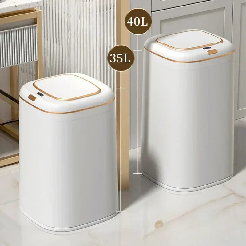 Compost Bin Countertop - 20/35/40L Smart Trash Can Large Capacity