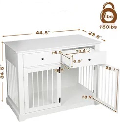 Sustainable Living Usa - Modern Indoor Dog House New Functional