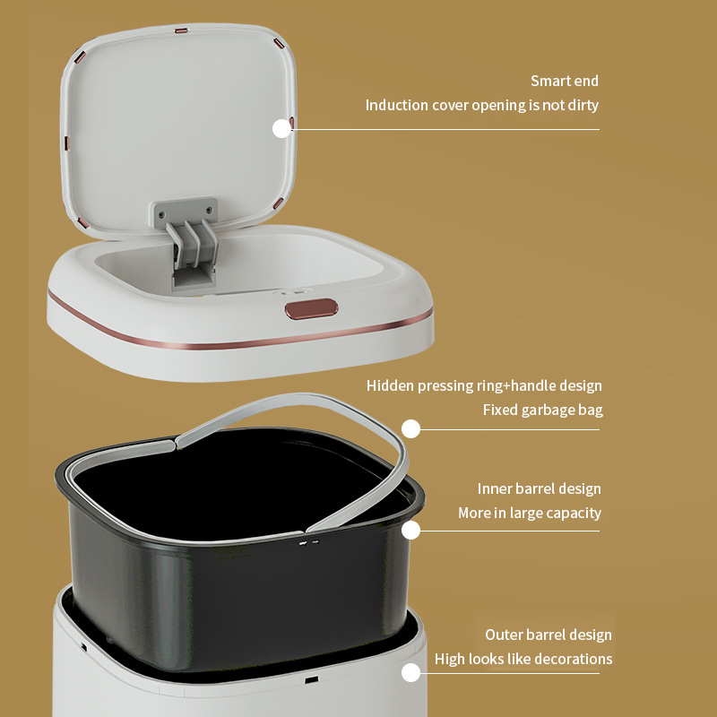 20/35/40L Smart Trash Can Larg - Compost Bin Countertop 评论和价格
