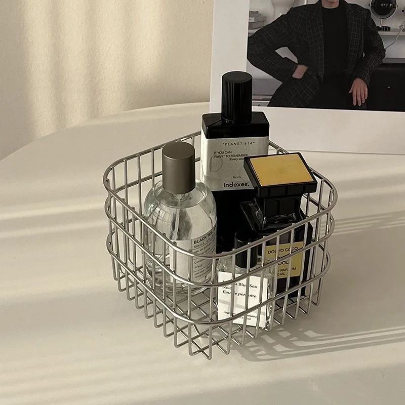 Metal Wire Storage Basket Desk - Compost Bin Countertop 评论和价格