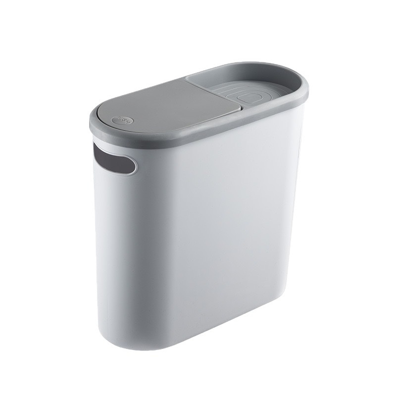 Press Type Slender Trash Can w - Compost Bin Countertop 评论和价格
