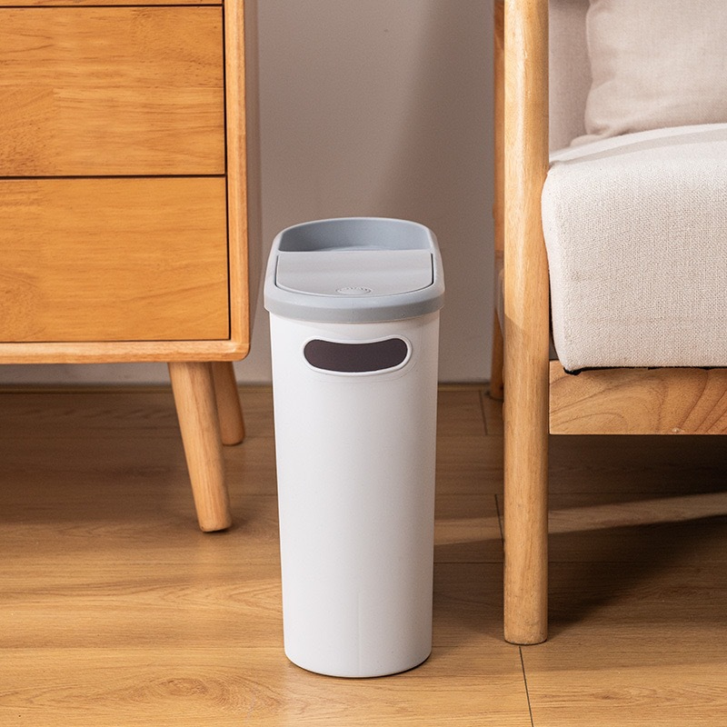 Press Type Slender Trash Can w - Compost Bin Countertop 评论和价格