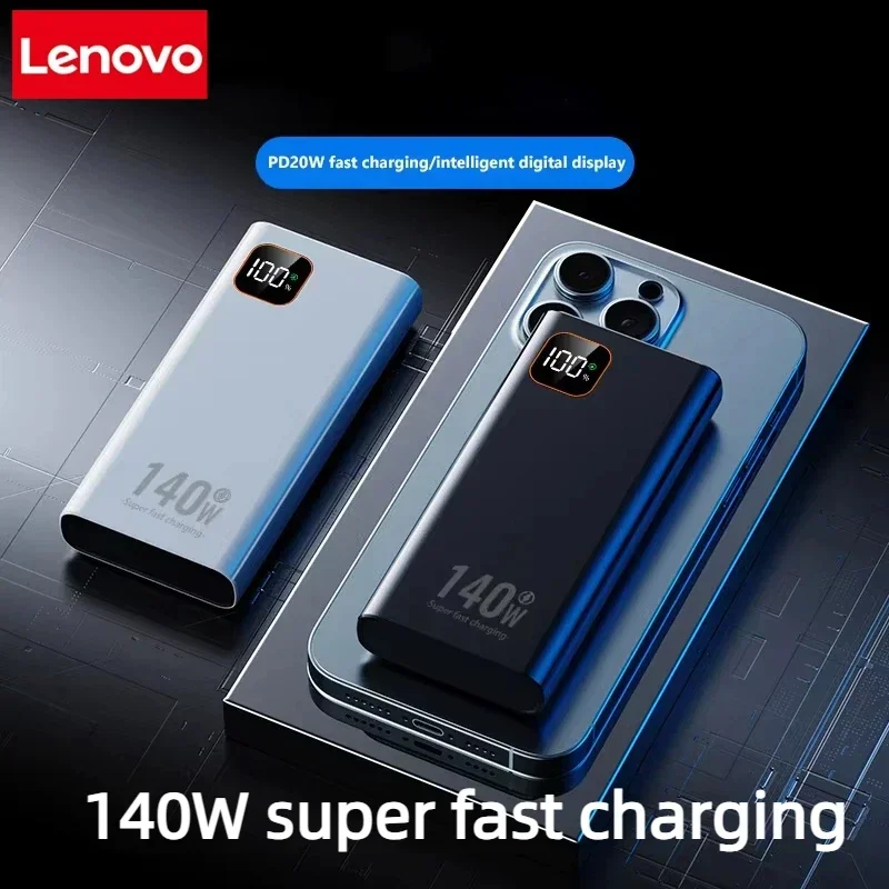 Lenovo 140W 500000mAh Ultra Ca - Solar Charger Panel Foldable 评论和价格