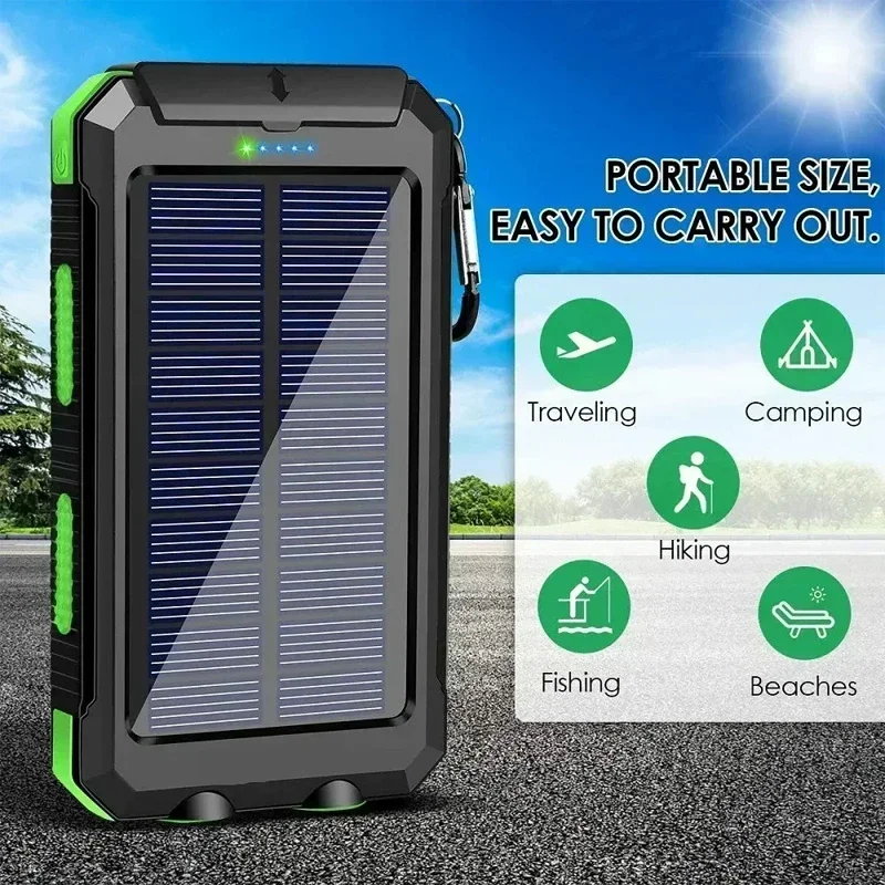 Lenovo 50000mAh Solar Power Ba - Solar Charger Panel Foldable 评论和价格