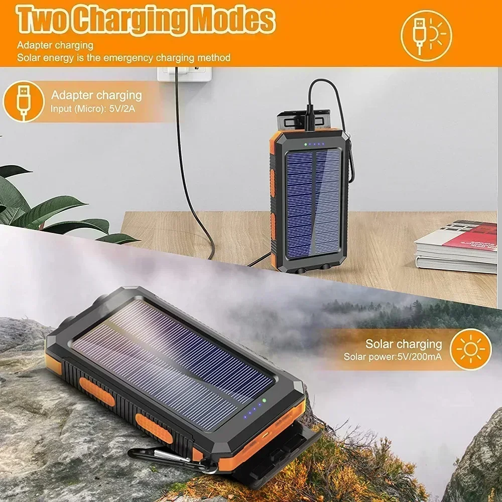 Lenovo 50000mAh Solar Power Ba - Solar Charger Panel Foldable 评论和价格