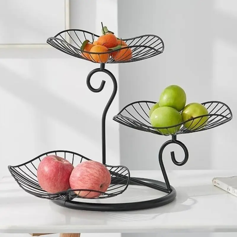 Exquisite 3-layer Fruit Tray C - Compost Bin Countertop 评论和价格
