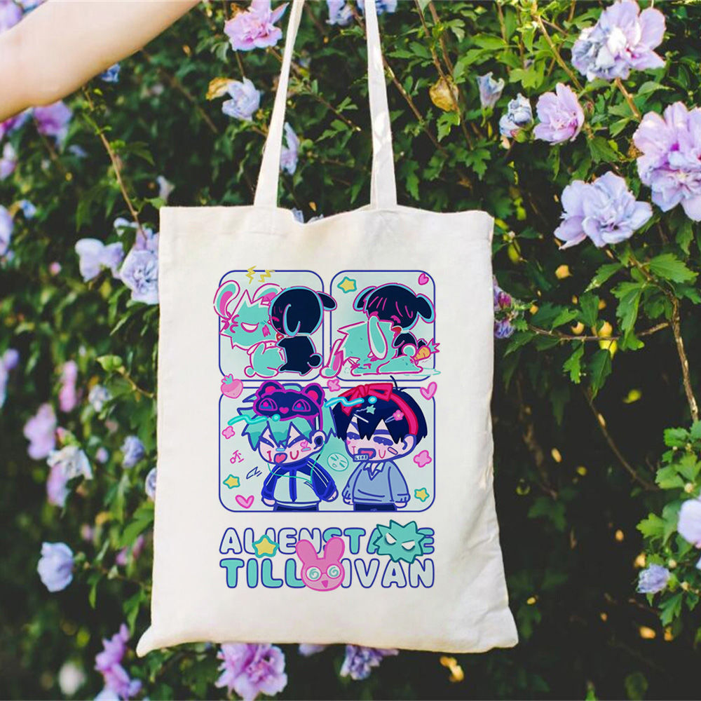 Alien Stage Canvas Tote Bags B - Sustainable Living Usa 评论和价格