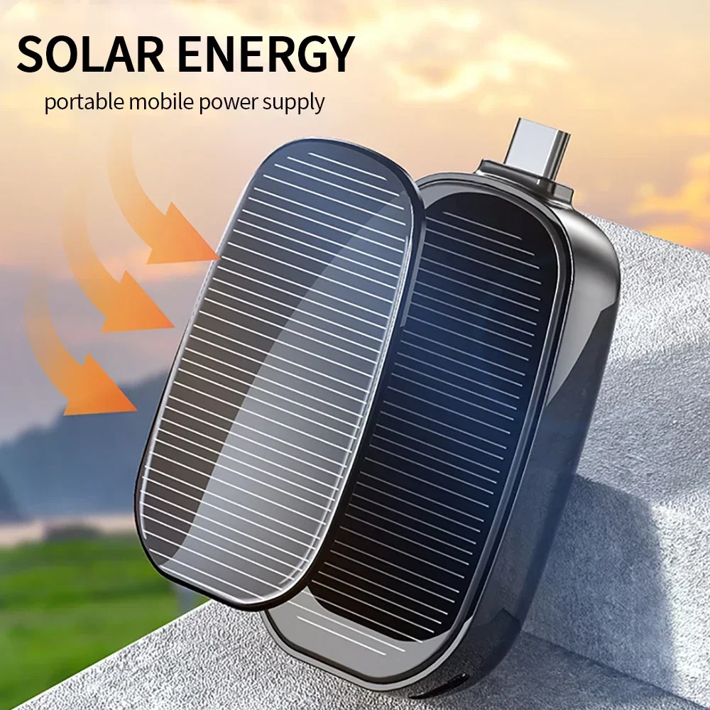 1200mAh Solar Mini Power Bank  - Solar Charger Panel Foldable 评论和价格