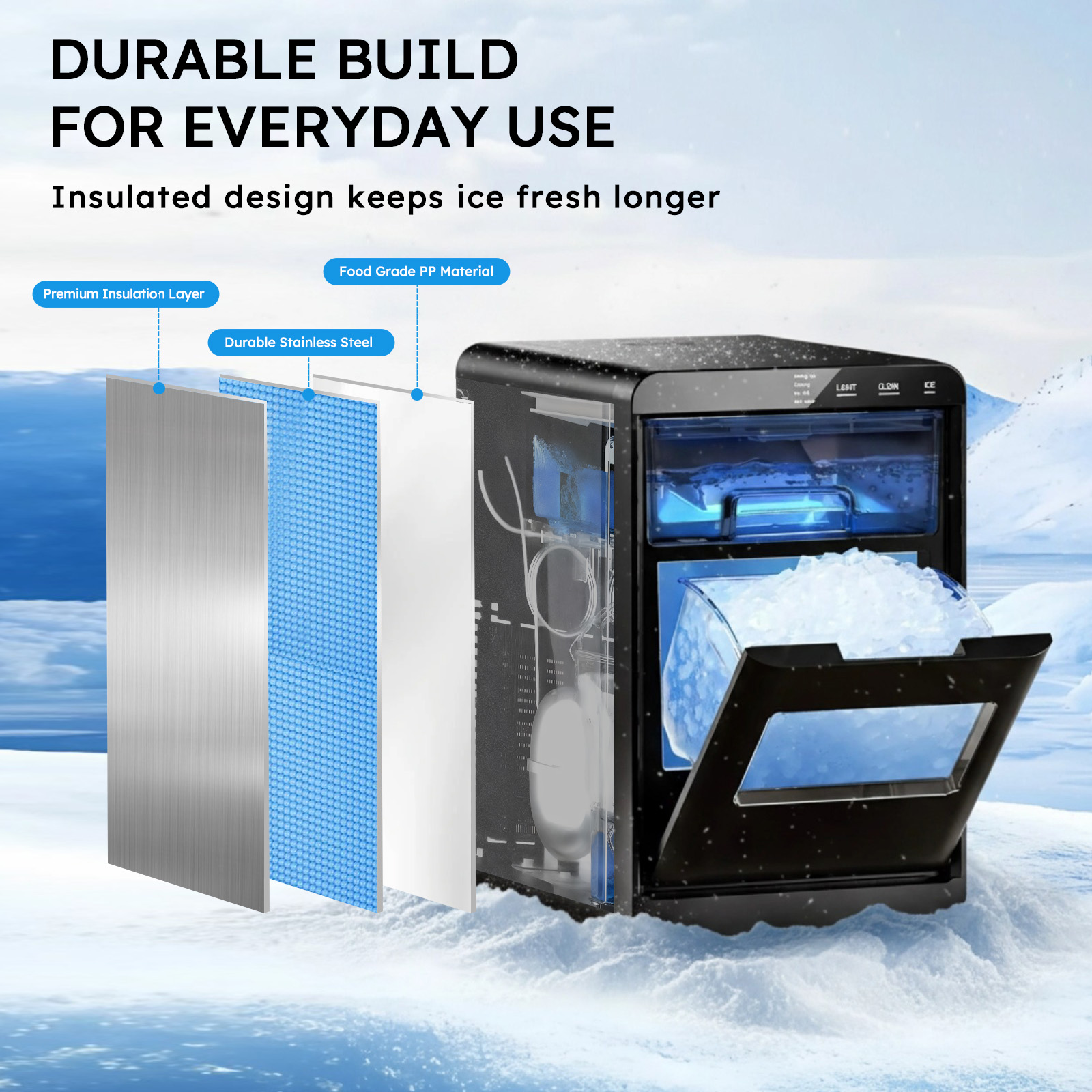 Nugget Ice Maker Countertop 44 - Compost Bin Countertop 评论和价格
