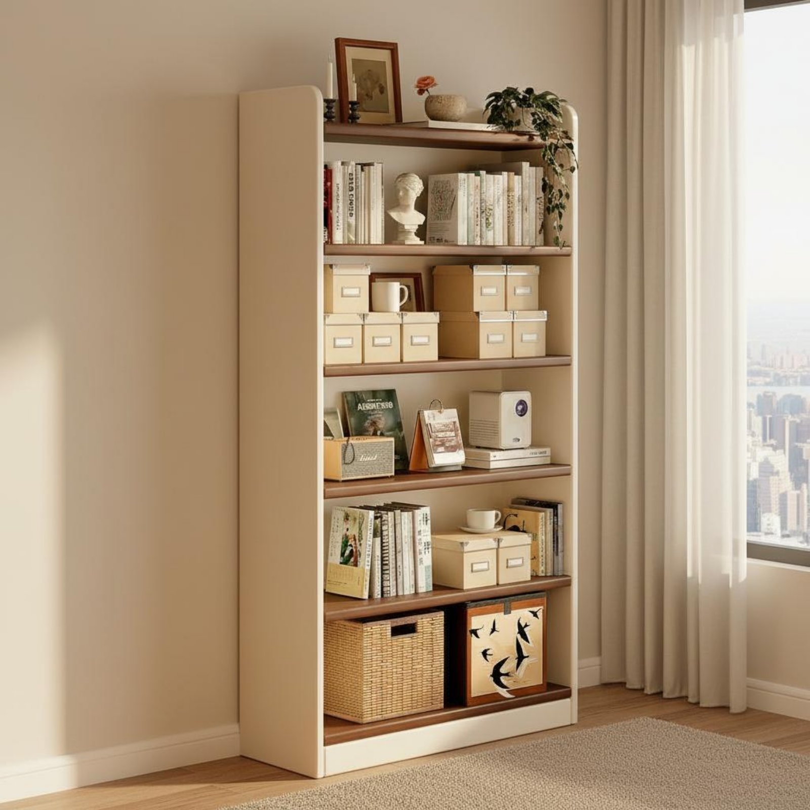 Multi-Tier Book Organizer Larg - Sustainable Living Usa 评论和价格