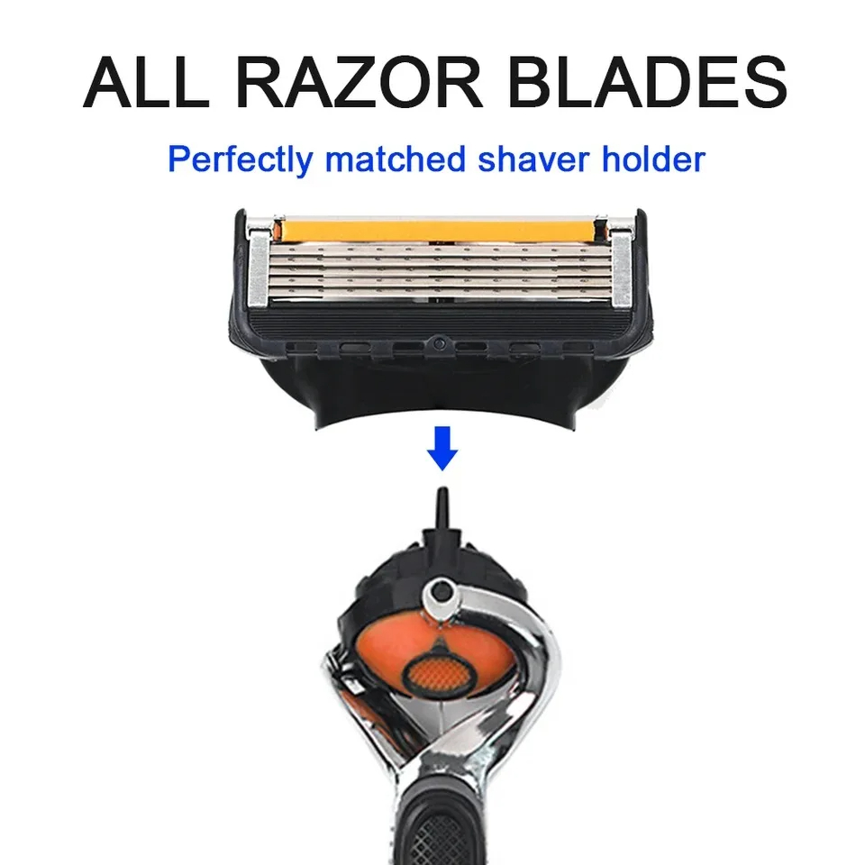 5-Layer Replaceable Safety Bla - Safety Razor Handle 评论和价格
