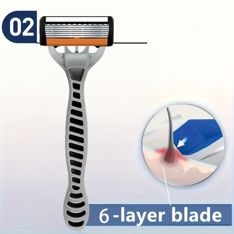 NEW Shaver Men Razor Shaving 6 - Safety Razor Handle 评论和价格