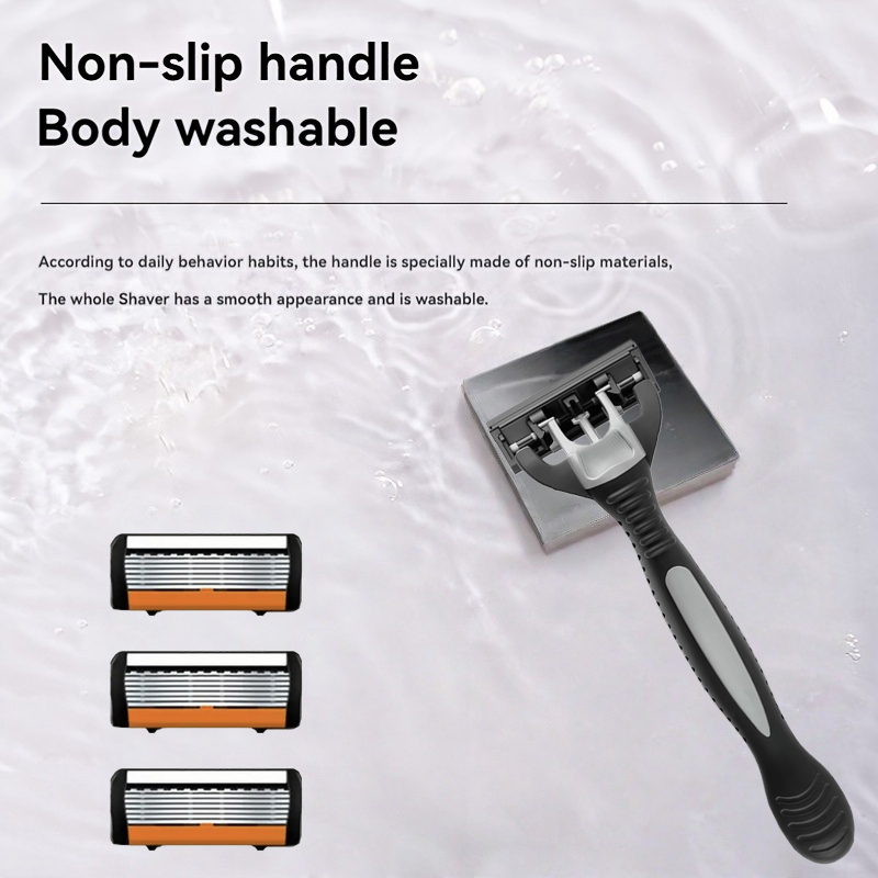 NEW Shaver Men Razor Shaving 6 - Safety Razor Handle 评论和价格