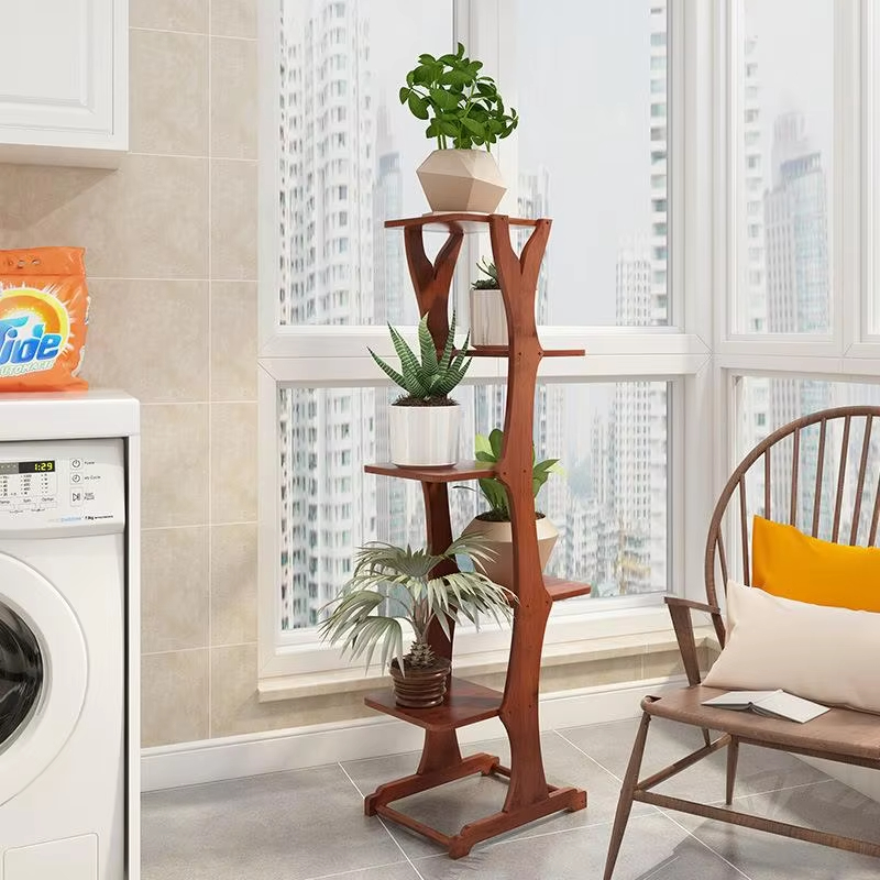 Bamboo Plant Stand Modern Styl - Sustainable Living Usa 评论和价格