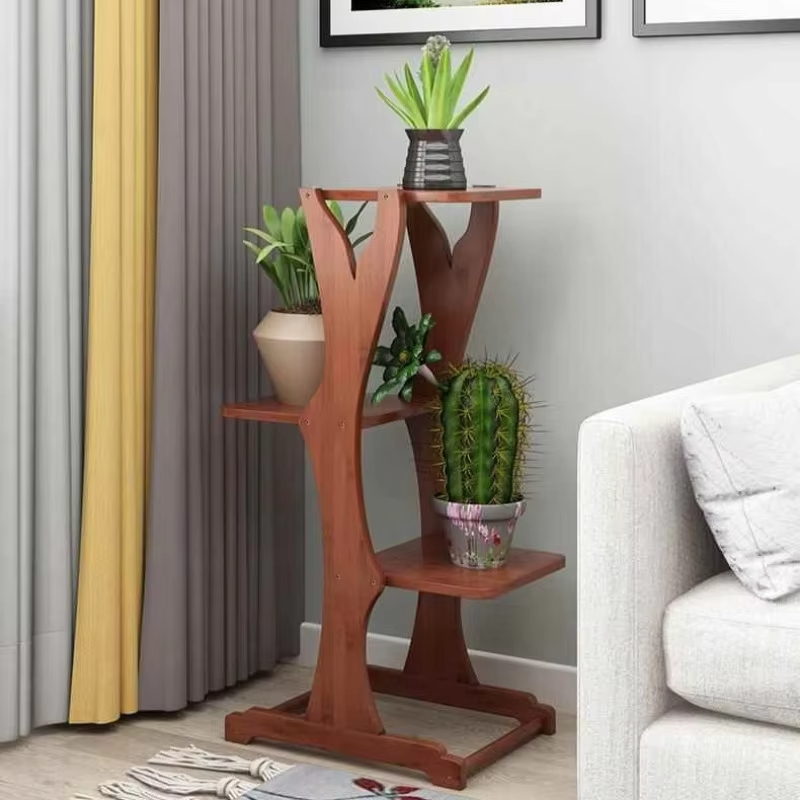 Bamboo Plant Stand Modern Styl - Sustainable Living Usa 评论和价格