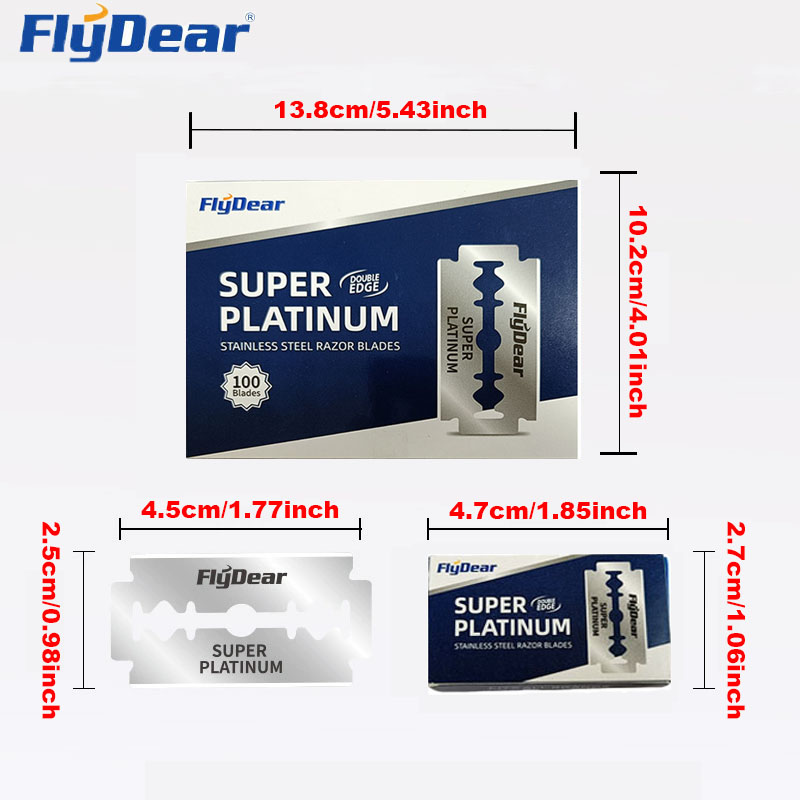 FLYDEAR 10-1000 PCS Stainless  - Safety Razor Handle 评论和价格