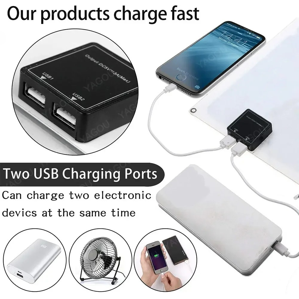 Self Mountable High Speed Dual - Solar Charger Panel Foldable 评论和价格